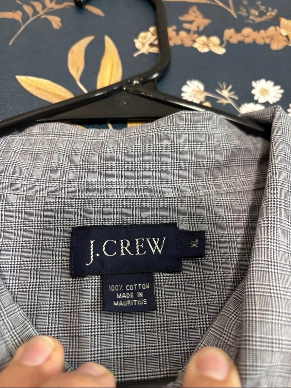 J. Crew lightweight button